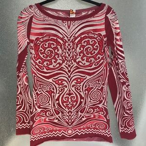 Vintage JPG Gaultier Cyberbaba Tribal Top 90's Long Top..Soleil Medium